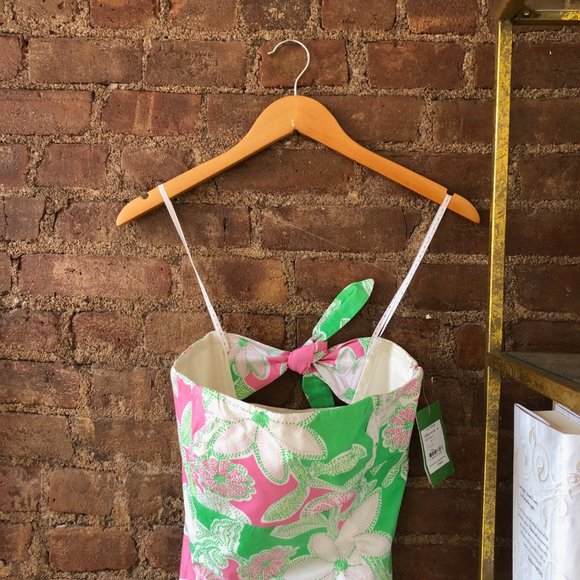 NWT! Vintage Lilly Pulitzer Strapless Franco Dress - Picture 7 of 10